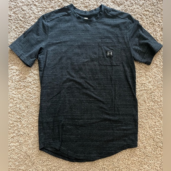 Under Armour Men's Charcoal Short Sleeve Tee - Picture 1 of 3